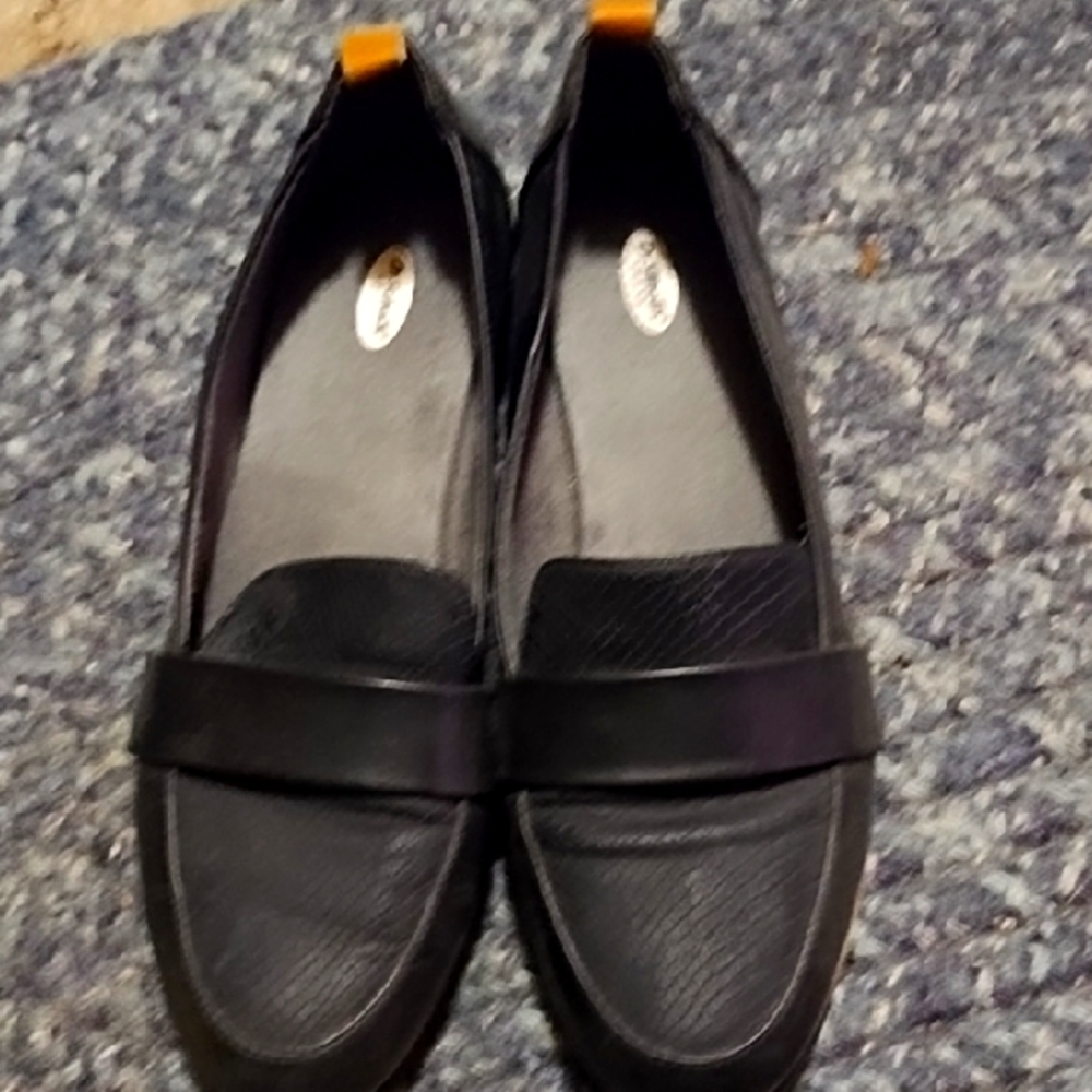 Dr. Scholl's Black Slip-On Penny Loafers